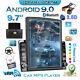 Android 9.1 9.7in 2DIN Car Stereo Radio MP5 Player Sat Nav GPS BT WIFI + Camera