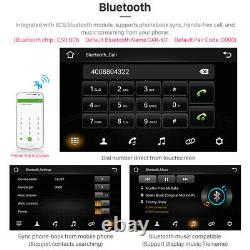 Android 9.1 Bluetooth 7 Double Din Car Stereo Radio FM MP5 Player Touch Screen
