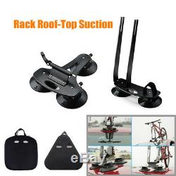 Bicycle Carrier Frame Rack Roof-Top Suction Bike Car Rack Carrier Quick Sucker
