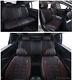 Black PU Leather & Fabric Full set Seat Covers For Nissan Navara Qashqai Juke