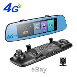 Bluetooth FM WIFI GPS 1080P 7.84 DVR Android 5.1 Recorder + Rear view Camera