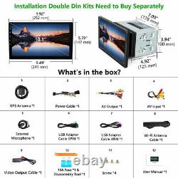 CAM+10.1 4+64GB Android 10 2 Din Car Stereo DSP Headunit Touch Screen GPS Radio