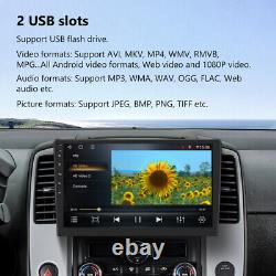 CAM+10.1 8Core Android 2 DIN Car Stereo Radio CarPlay GPS Sat Nav DSP Head Unit