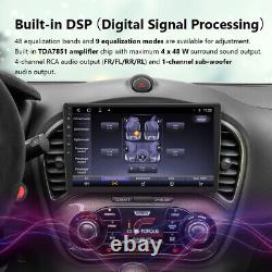 CAM+2DIN 10.1 IPS Touch Screen Android Car Stereo Radio GPS Sat Nav CarPlay DSP