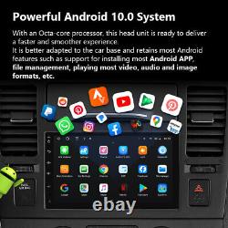 CAM+Android 10 8-Core Double 2 DIN 7 Car Stereo GPS SAT NAV DAB+ Radio DSP WiFi