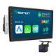 CAM+Q03Pro Double 2 DIN Android 10.1 IPS Car Stereo DAB+ Radio WiFi GPS Sat Nav