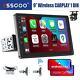 +CAM Single 1 DIN 9 Car Stereo Touch Screen Wireless Apple CarPlay Android Auto
