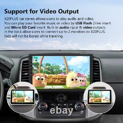 Cam+ Wireless CarPlay Android Auto 10.1 Double Din Car Stereo Radio GPS Sat Nav