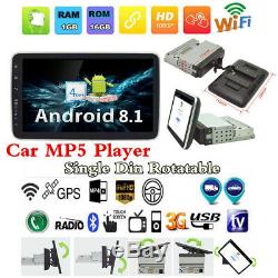 Car 9 1Din Android8.1 Head Unit Bluetooth Stereo Radio MP5 Player GPS Navigator