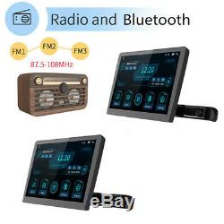 Car Back Seat Headrest Mounting 10.1in Bluetooth Stereo Radio Audio MP5 Player