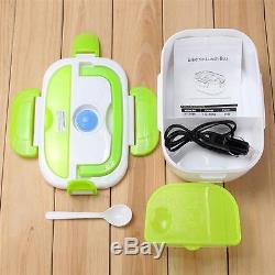 Car Portable 1.05L 12V Electric Heated Lunch Box Car Plug Heating Food Container