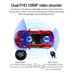 Central Console 10 HD Dash Cam 140° Wifi 4G GPS Car DVR Double Driving Recorder
