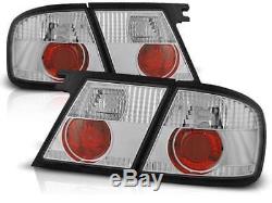 Chrome clear finish tail rear lights for Nissan Primera P11 Hatchback 96-98