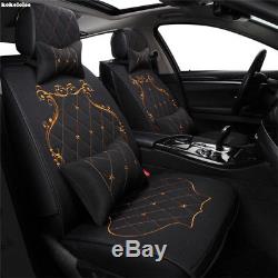 Comfortable Elegant Luxury Linen England lace style car seat cover breathable