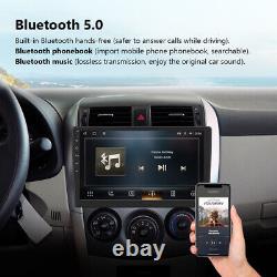 DAB+Double 2 DIN Android 10 8-Core Car Stereo 10.1 Media GPS Navigation CarPlay