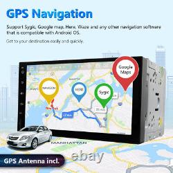DSP 2-DIN 7 Android 11 4-Core 2+32GB Car Stereo GPS Radio Navigation Head Unit