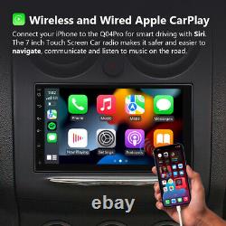 DVR+2DIN Android 10 7Car Radio Bluetooth Stereo GPS Sat Nav Touchscreen CarPlay