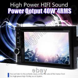 Digital Double DIN Car Stereo Radio CD DVD Player Bluetooth MP3 6.2 for AUDI A3