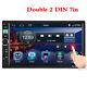 Double 2DIN Bluetooth Car Radio Stereo 7in FM USB MP5 Player DAB Touch Screen