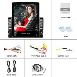 Double 2Din 9.7'' Android 9.1 Quad-core Car GPS FM Stereo Radio WIFI MP5 Player