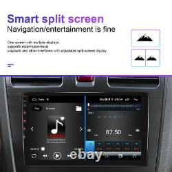 Double Din 10.1 Android 11 Car Stereo Quad Core 2+32GB GPS Navi Radio WiFi OBD2