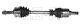 Drive Shaft Gsp 241019 Front Axle Left For Nissan