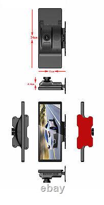 Dual Lens Dash Cam Car DVR Camera Video Recorder CarPlay Android Auto GPS WIFI