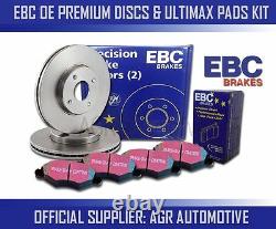 EBC FRONT DISCS AND PADS 280mm FOR NISSAN PRIMERA 2.0 (P11) 1996-02