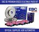 EBC FRONT DISCS AND PADS 280mm FOR NISSAN PRIMERA 2.0 (P11) 1996-02