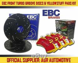 EBC FRONT GD DISCS YELLOWSTUFF PADS 280mm FOR NISSAN PRIMERA 1.8 (P11) 1999-02