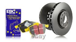 EBC Rear Brake Discs & Yellowstuff Pads for Nissan Primera 2.0 GT P11 97 99