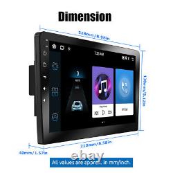 ESSGOO 2DIN 9 Bluetooth Car Audio Stereo Android 11 MP5 DAB+ Radio GPS Nav WiFi