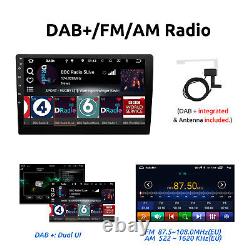 ESSGOO Bluetooth Touchscreen Car Stereo Radio Android 10 DAB+ FM AM Double 2 DIN