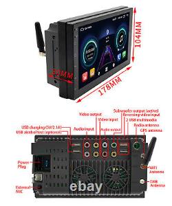 ESSGOO DAB+ Android 10 Bluetooth 7 2DIN Car Stereo Radio WIFI GPS USB FM 2G+16G