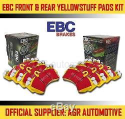Ebc Yellowstuff Front + Rear Pads Kit For Nissan Primera 2.0 Gt (p11) 1997-99