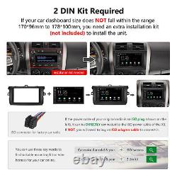 Eonon 2 DIN 7 QLED Car Radio Stereo Android Auto CarPlay Bluetooth Head Unit FM