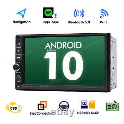 Eonon 7 Android 10 Double DIN Stereo Radio Car GPS SAT NAV DAB+ OBD2 WiFi 2DIN