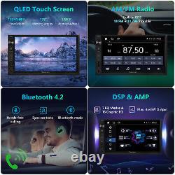 Eonon X3 Double 2DIN 7 QLED Car Radio Stereo Android Auto CarPlay Sat Nav Audio