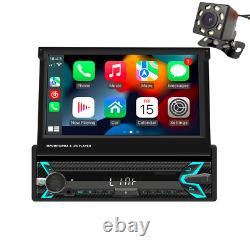 For Android Car Radio Stereo Bluetooth MP5 Player FM With 8LED Rear Camera Kit