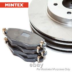 For Nissan Primera P11 1.6 16V Mintex 4 Stud Front Coated Brake Discs & Pad Kit