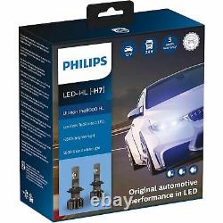 For Nissan Primera P11 Philips Ultinon Pro9000 LED Low Beam Headlight Bulbs
