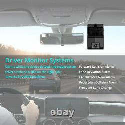 Front Rear Dual Camera Car DVR Dash Cam Video Recorder WIFI 4G GPS Night Vision