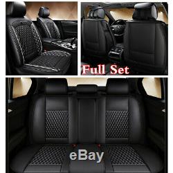 Full Set Leather 5D Surrounded Seat Cover Cushions For Car Interior Accessories