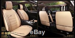 Full set Deluxe PU Leather Front&Rear Seat Cover For Nissan Navara Qashqai Juke