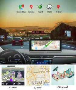 GPS 4G WIFI BT Car Center Consoles Dash Cam Front Rear Camera Driving Recorder