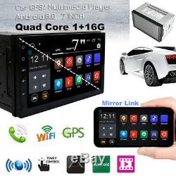 GPS Navi 7'' Car Radio Stereo 2Din Android 8.0 Multimedia Player Wifi 3G 4G