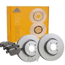 Genuine NAP Front Brake Discs & Pad Set for Nissan Primera 2.0 (03/02-03/06)