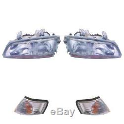 Headlight Set for Nissan Primera P11 Year 97-99 with Indicator