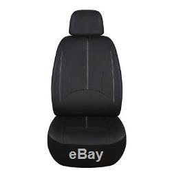 High Qulity Black Car Front 5-Seat Car Covers Automotive Car Interior Accessory