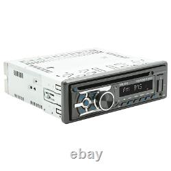 LCD Car Radio 1 DIN Bluetooth Stereo MP3 Player USB/TF/FM Head Unit CD VCD DVD